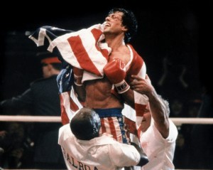 Sylvester Stallone in Rocky IV, an example of the Hero's Journey