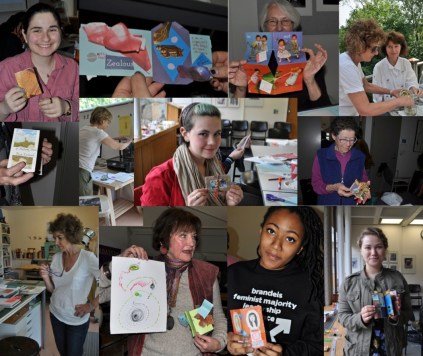 Collage with Students