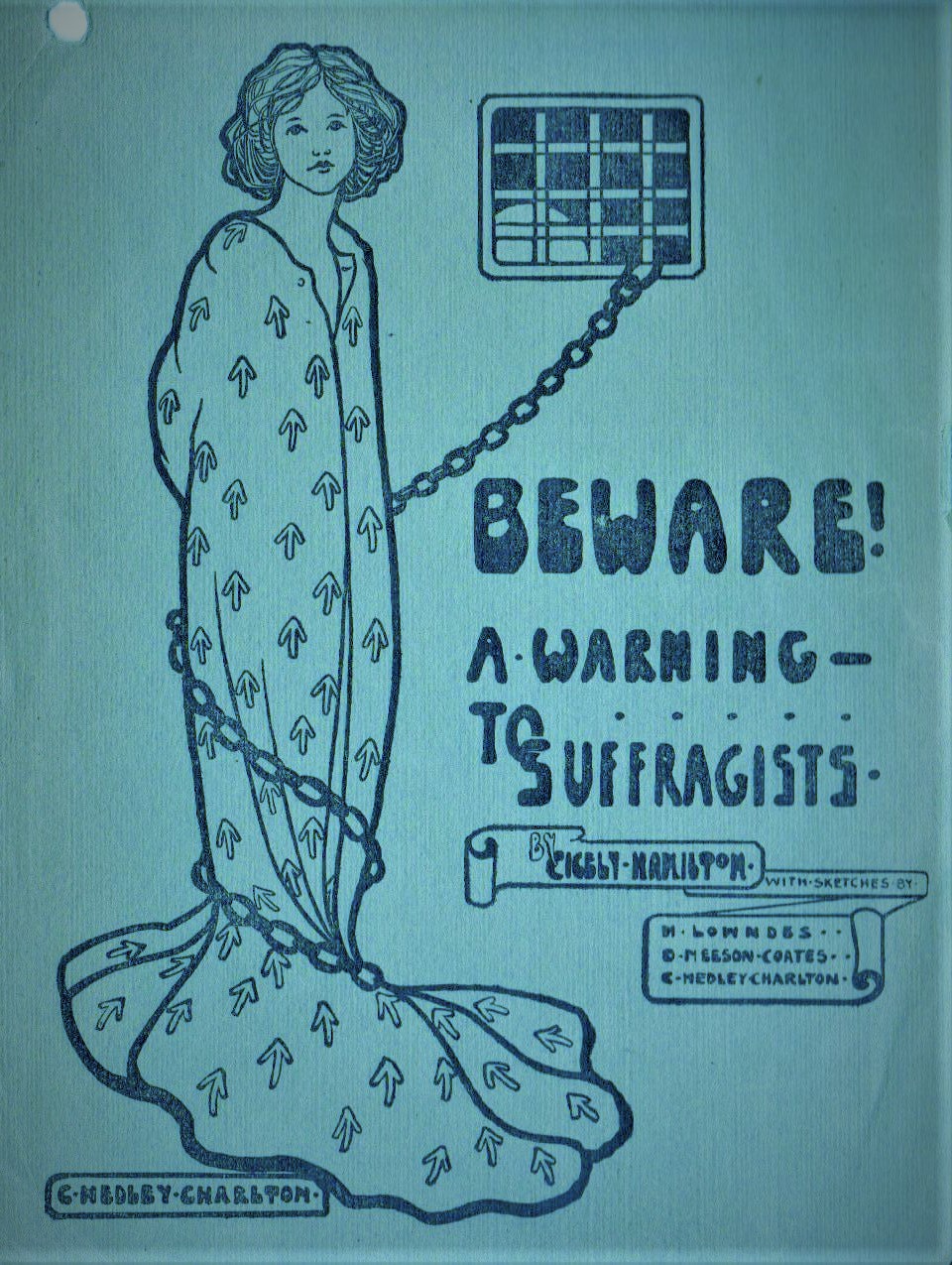 Suffragist Warning Advertisement