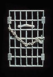 Replica of Jailhouse Door Pin